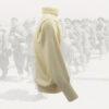 Submariner roll neck sweater, ecru - Image 4