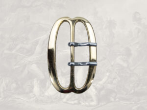 Brass spectacle buckle 'Daedalus'