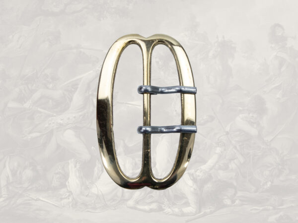 Brass spectacle buckle 'Daedalus'