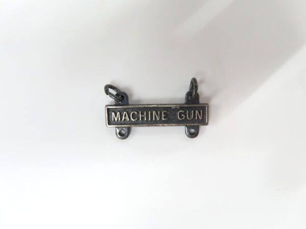 Shooting badge bar Machine Gun