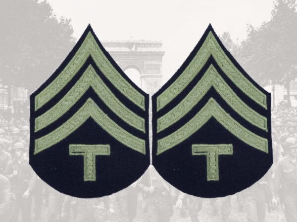 Pair of sleeve chevrons Technician 4th grade