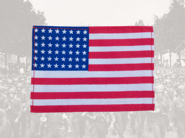 Patch, US flag (48 stars)