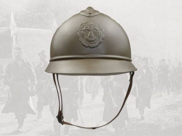 Belgian WWI Adrian helmet - Image 2