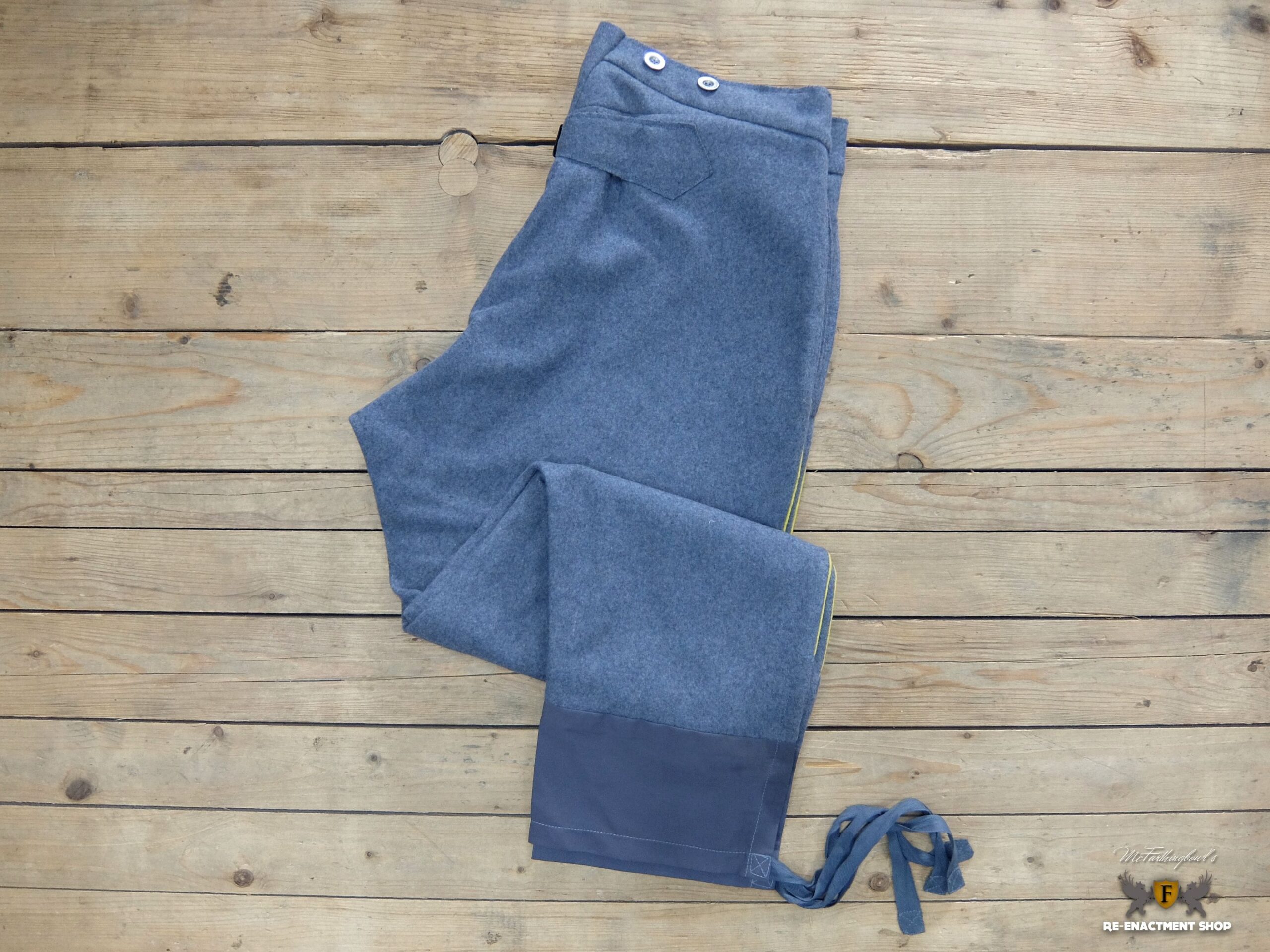 French horizon bleu trousers - Re 