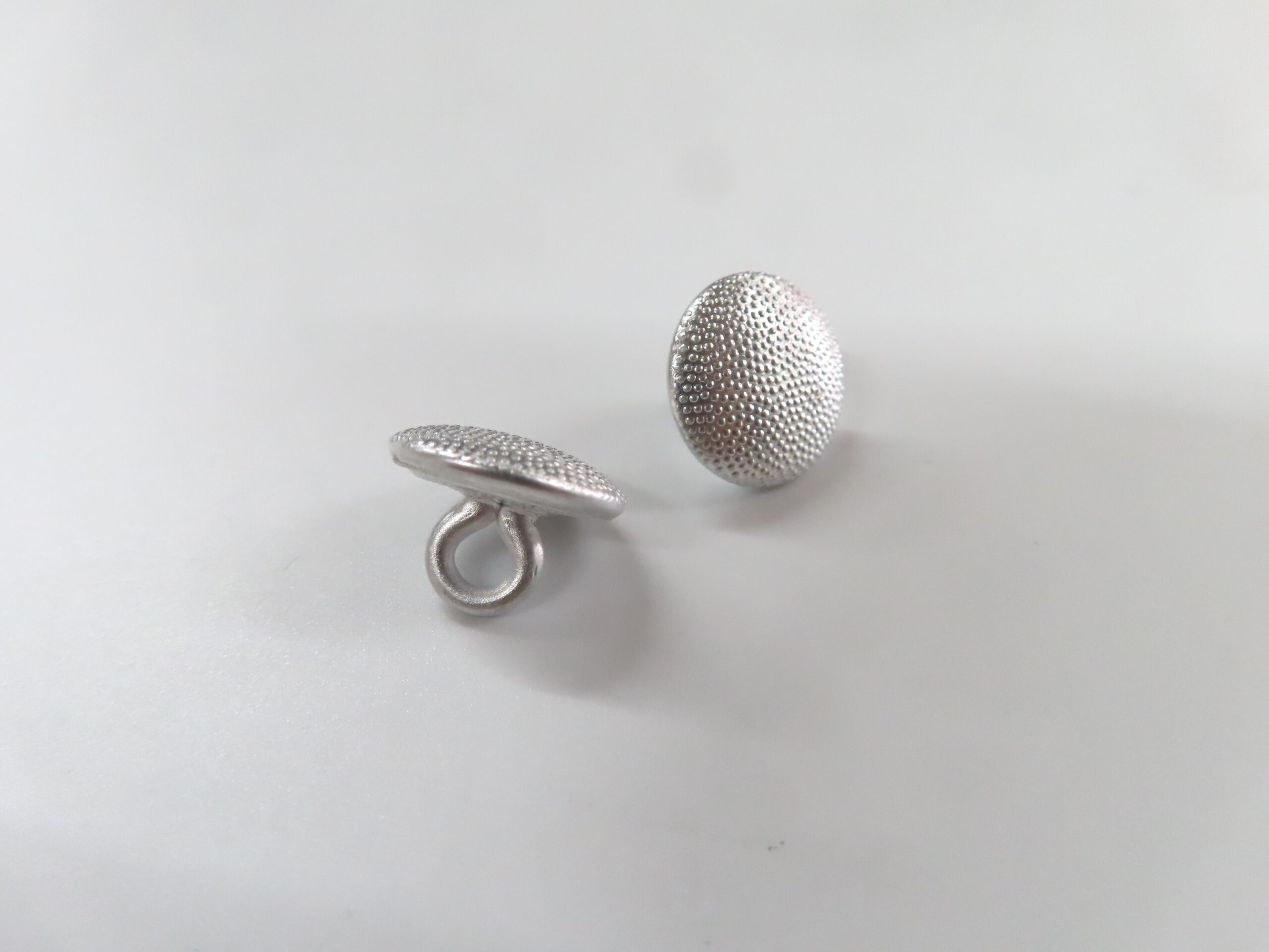 Metal Cord Stoppers - Silver (sold per pair) Metal Cord Stoppers - Silver (sold per pair)
