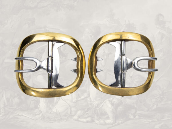 Pair of shoe buckles 'Hermes' - Image 2