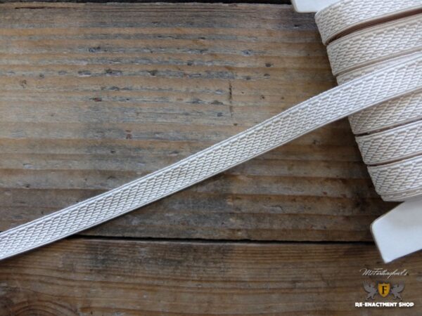 Lace white, 11 mm