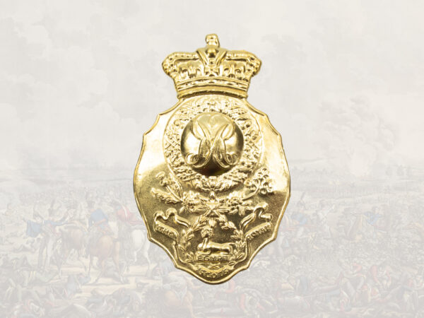 Royal Scots shako plate