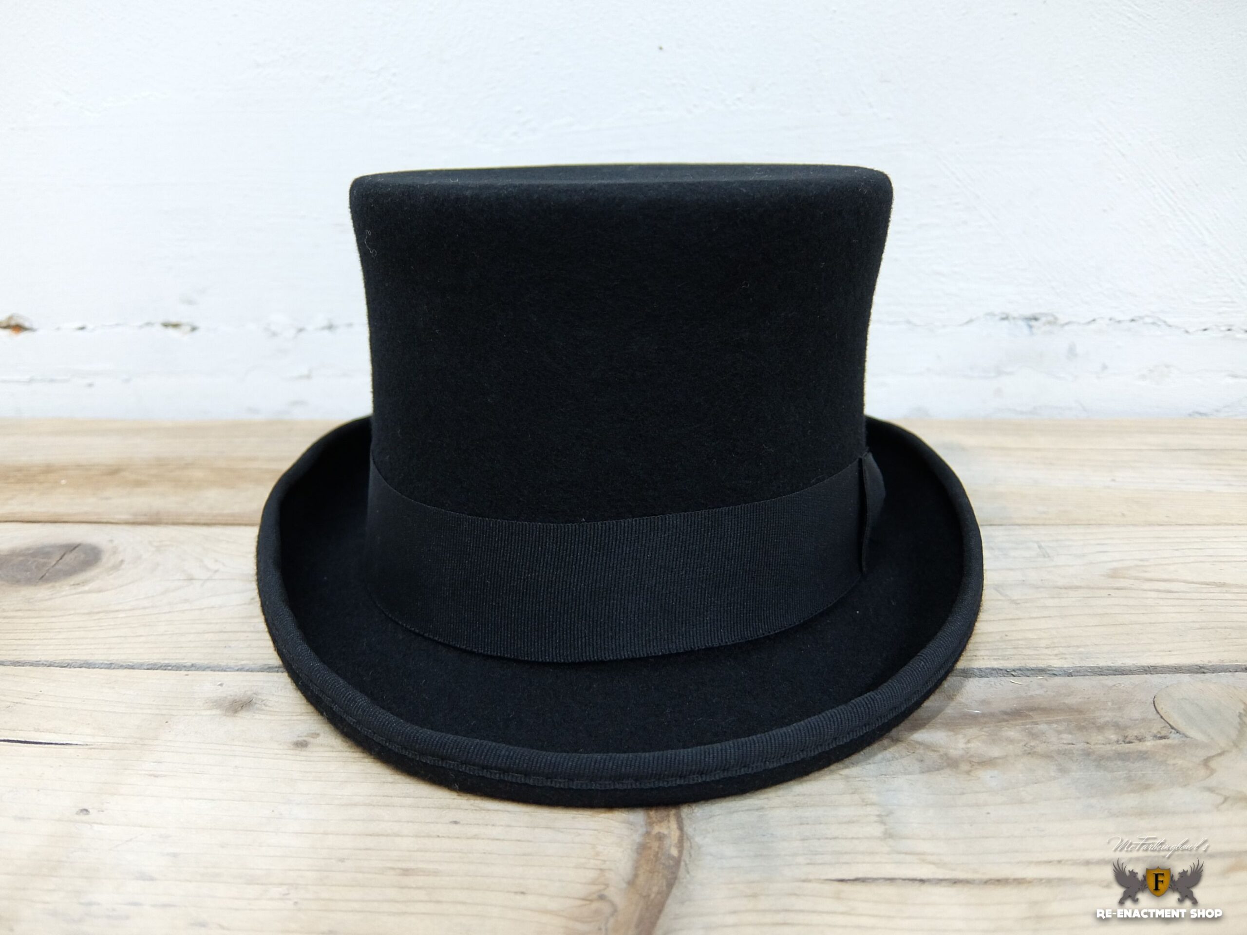 Two Per Order Rhode Island Novelty Felt Black Top Hats 