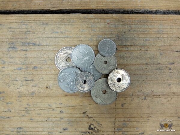 Belgian coin set WW2