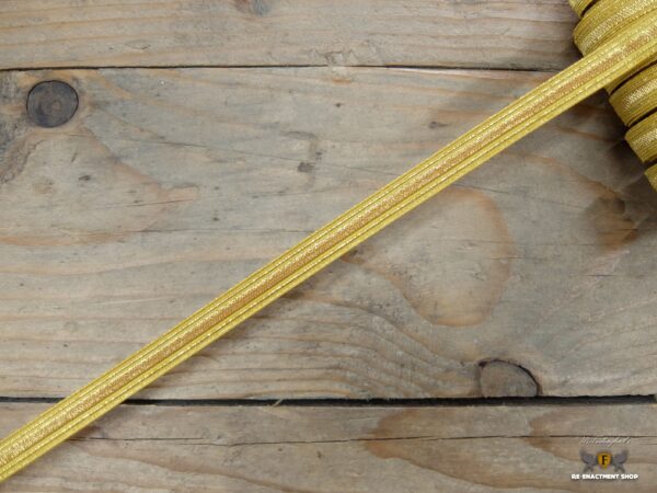 Lace, gold, 10 mm
