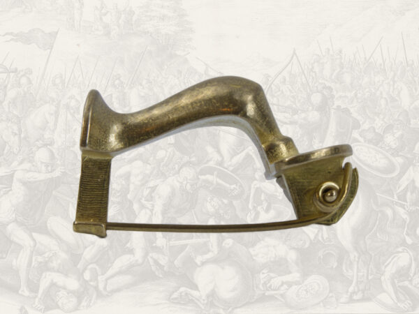 Roman brass fibula