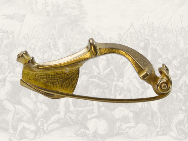 Roman brass fibula
