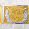 Union eagle belt buckle