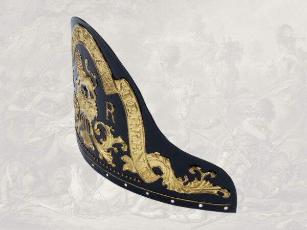 British 1768 Bearskin Plate – Image 3