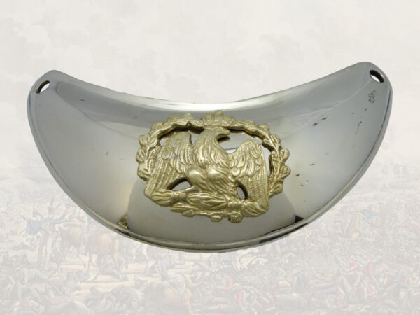 Franse messing ringkraag met messing adelaar
