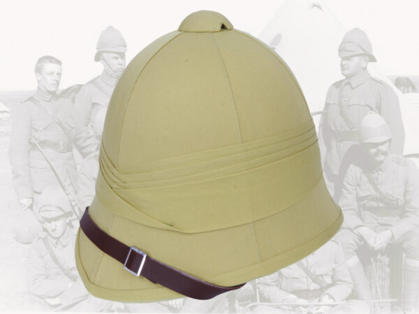Khaki british pith helmet