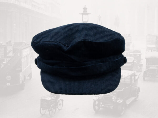 Cord cadet cap, blue - Image 2