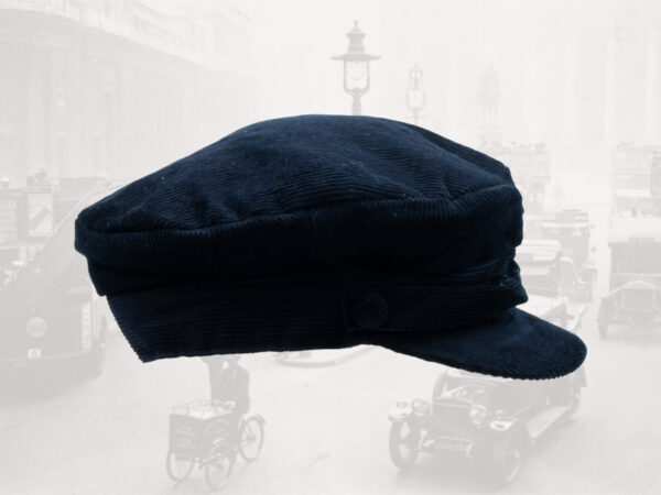 Cord cadet cap, blue - Image 3