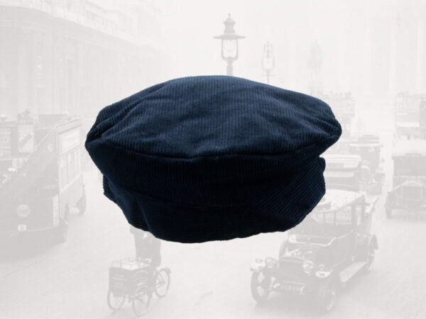 Cord cadet cap, blue - Image 4