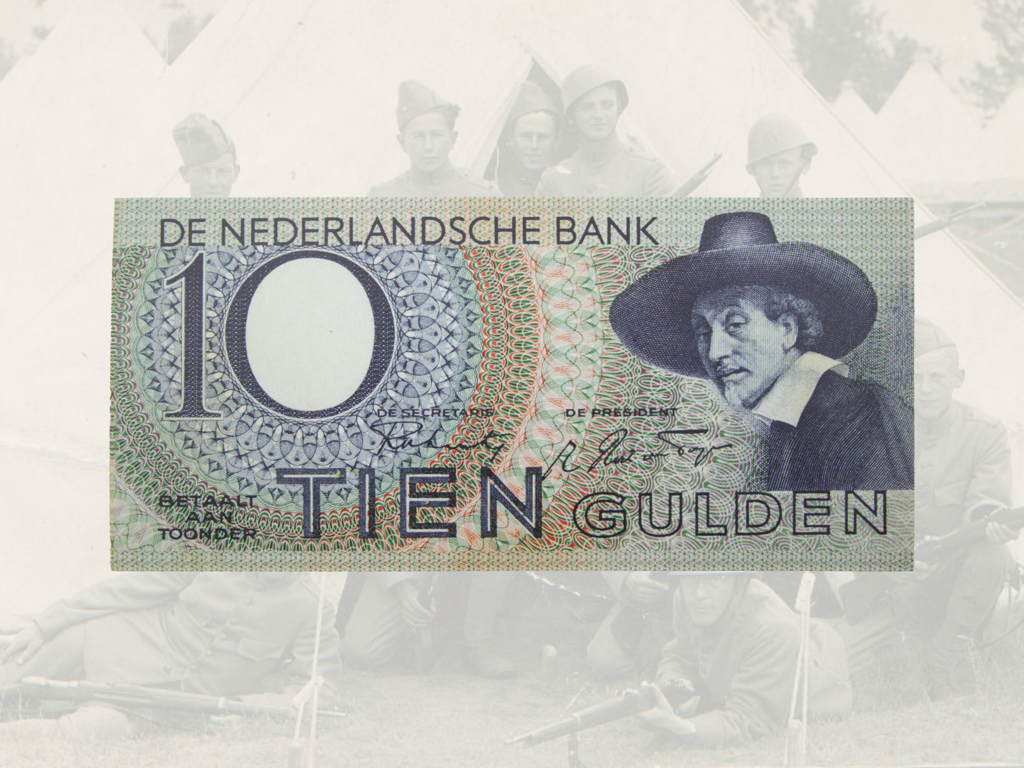 10 X Tien Gulden 1943 Re enactment Shop 10-x-tien-gulden-1943-re-enactment-shop