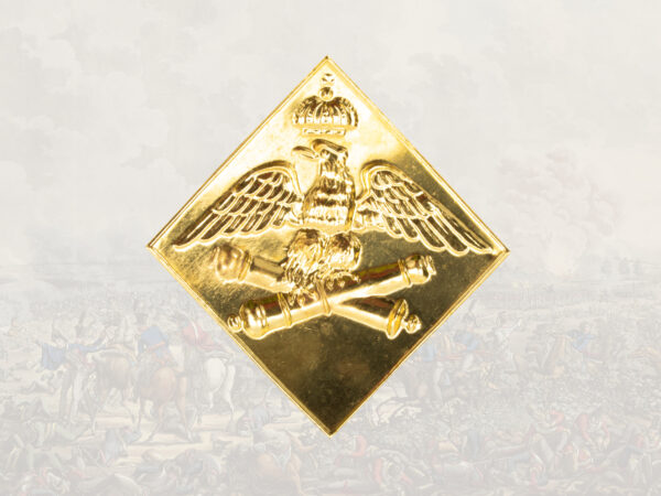 French 1806 Diamond plate, brass - Afbeelding 2