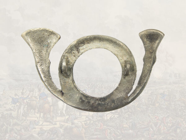 Hunting horn for giberne, white metal – Bild 2
