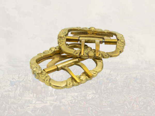 Pair of knee buckles 'Ganymedes' – Image 2