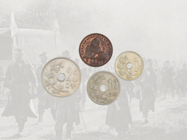 WWI belgian coin set (original)