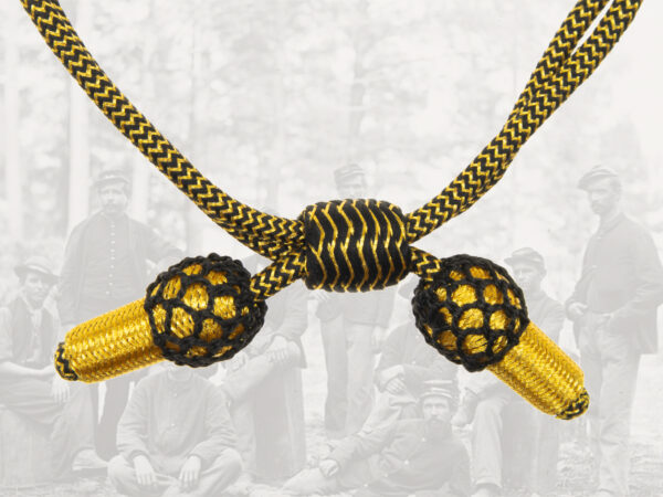 Hat cord gold/black - Image 2