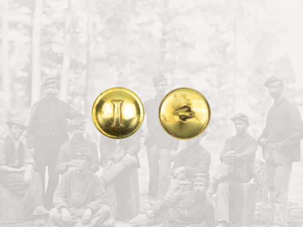 Brass CS Infantry button - Image 2