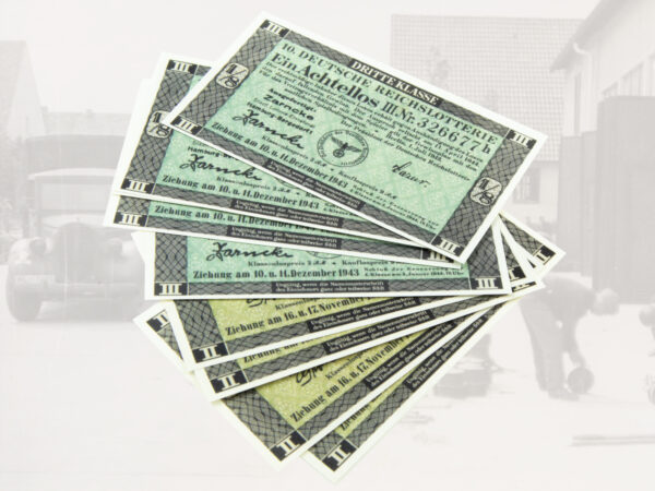 10x Ein Achtellos, lottery tickets
