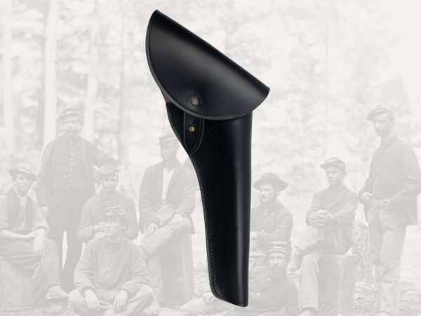 Holster, black leather, right draw - Afbeelding 2