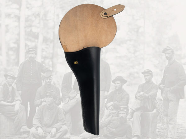 Holster, black leather, right draw - Afbeelding 4