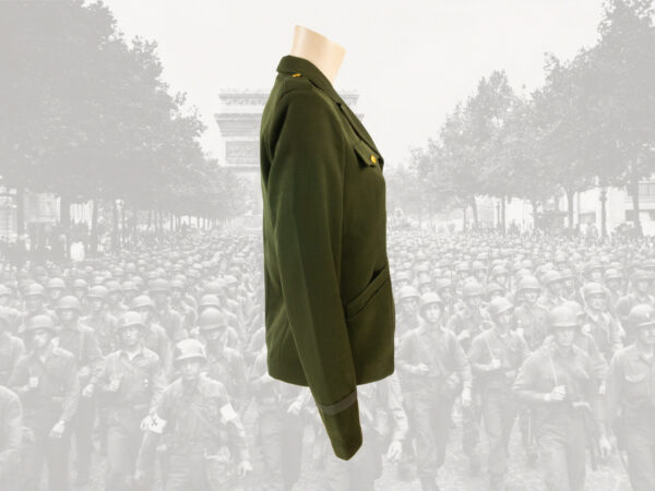 Jacket, Wool, OD, Women's, Officer's - Image 4