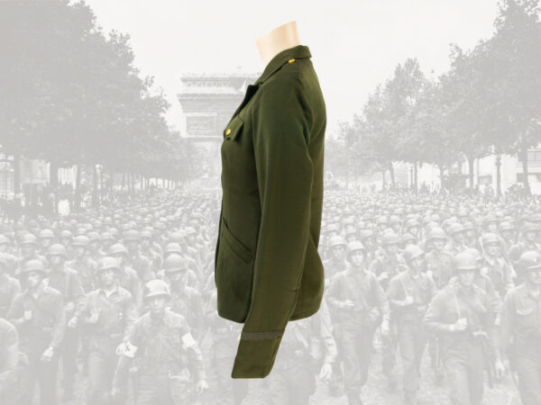 Jacket, Wool, OD, Women's, Officer's - Image 2