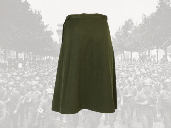 Skirt, OD, Dark, Women's, Officer's - Image 3