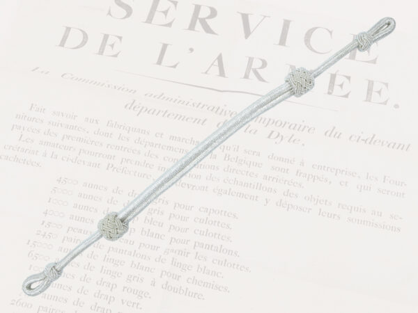 Cap cord silver