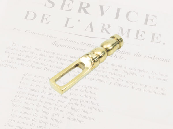 Cleaning rod slotted end