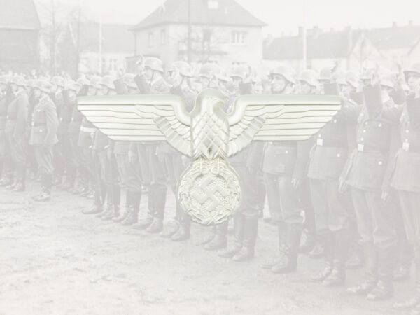 NSDAP cap eagle in silver