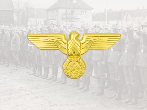 NSDAP cap eagle in gold
