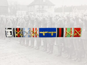 Oberstgruppenführer Paul Hausser's ribbon bar