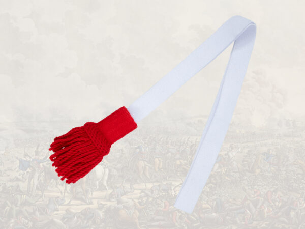 Sword knot white and red