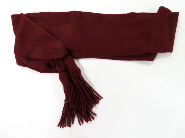 Sash maroon, wool