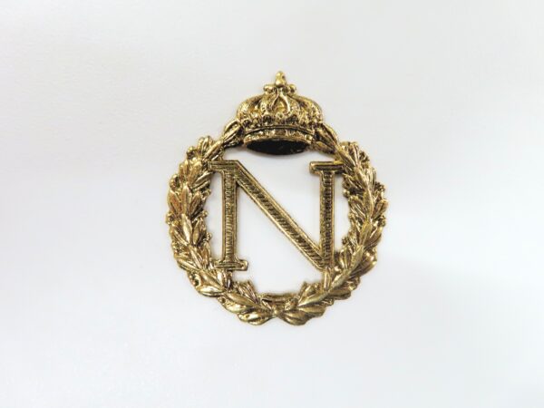 Metal wreath with Napoleon N