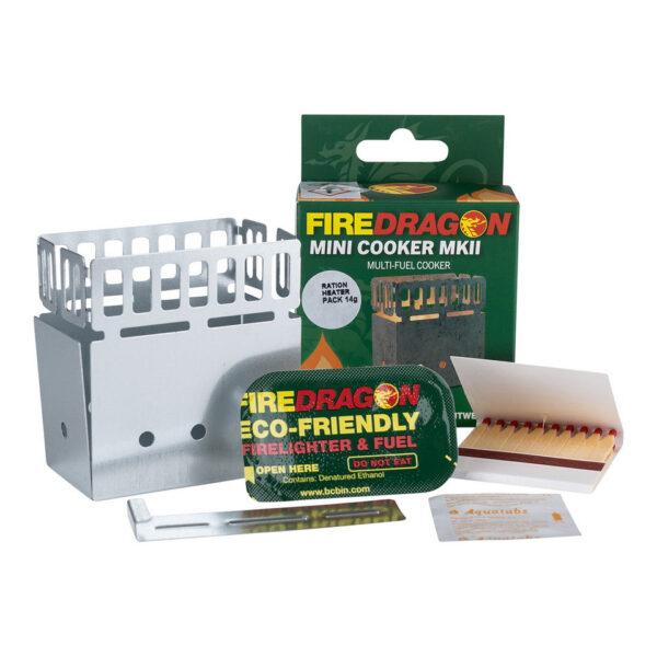 MP-090 BCB Firedragon Mini Cooker MKII plus Fuel CN371A