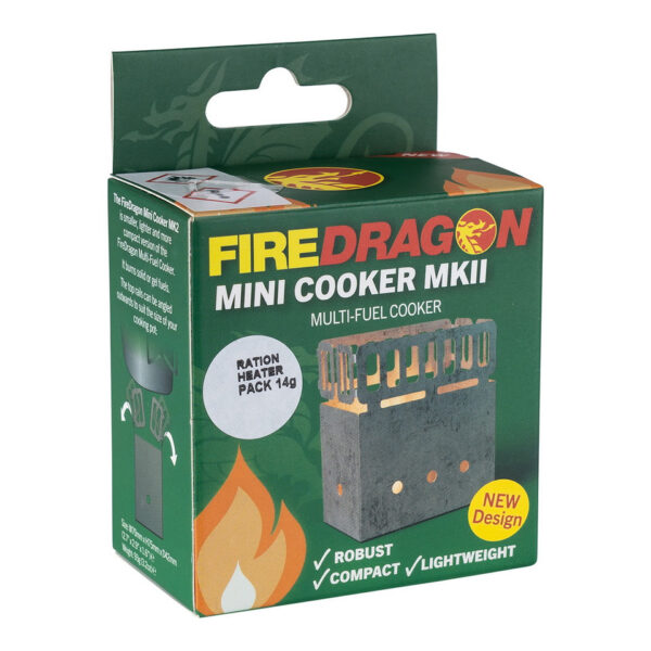 MP-090 BCB Firedragon Mini Cooker MKII plus Fuel CN371A