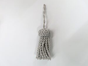 Tassel, silver