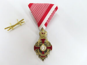 Order of Franz Joseph, Knight's Cross, war ribbon